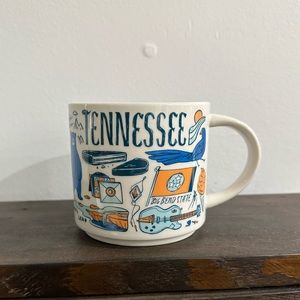 Starbucks You Are Here Mug Tennessee Illustrated Style